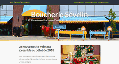 Desktop Screenshot of boucheriesevelin.com